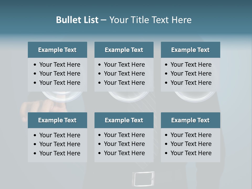 Option Sign Check PowerPoint Template