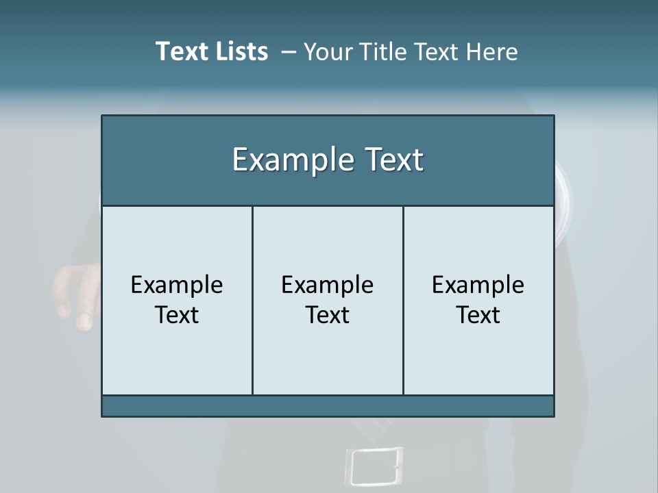 Option Sign Check PowerPoint Template