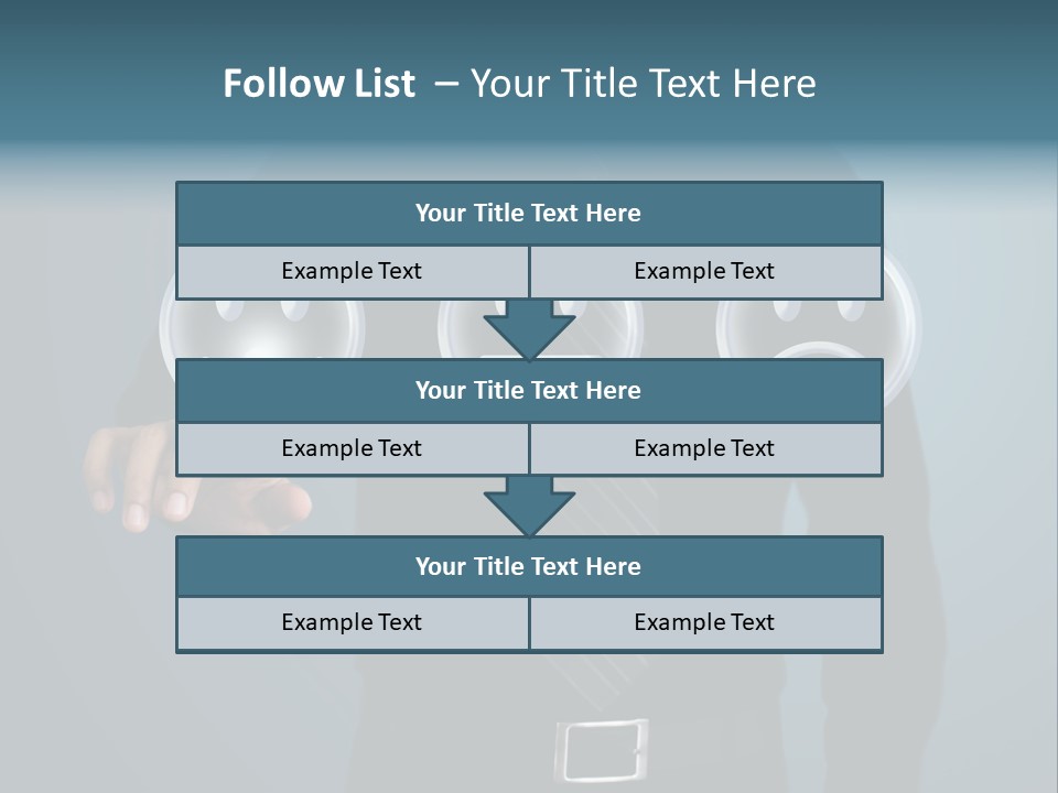 Option Sign Check PowerPoint Template