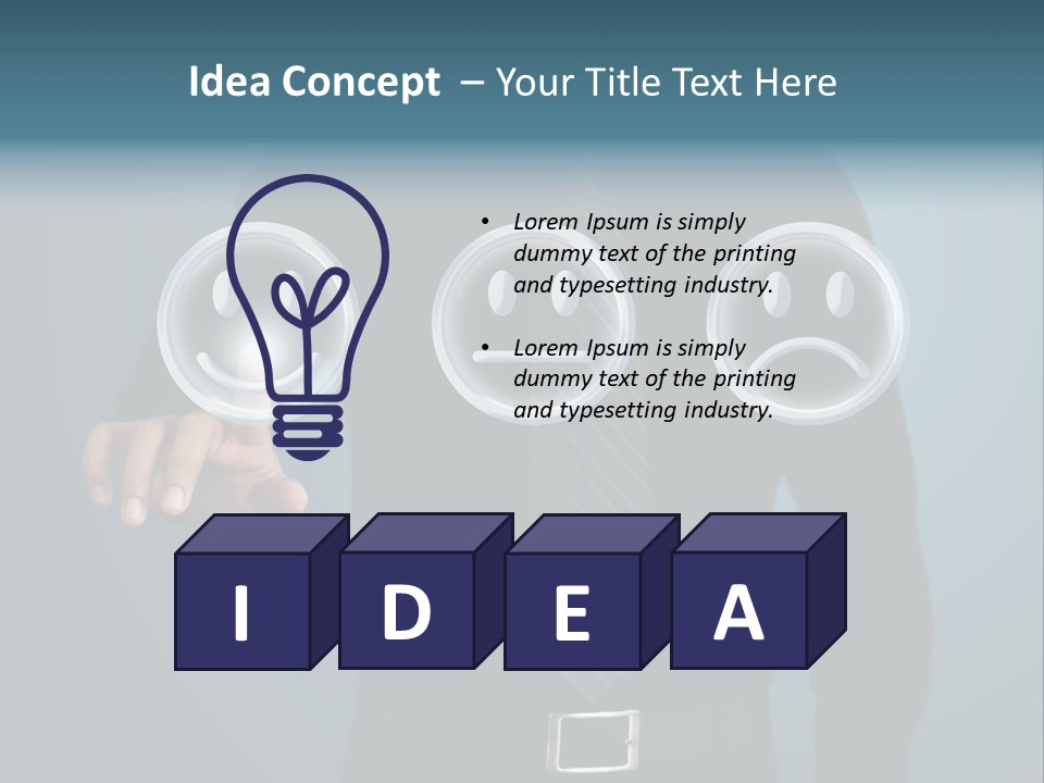 Option Sign Check PowerPoint Template