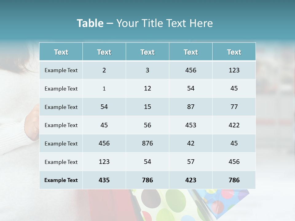 A Woman Holding Shopping Bags And A Credit Card PowerPoint Template