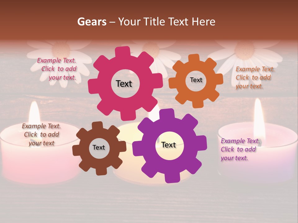 Twister Sky Black PowerPoint Template