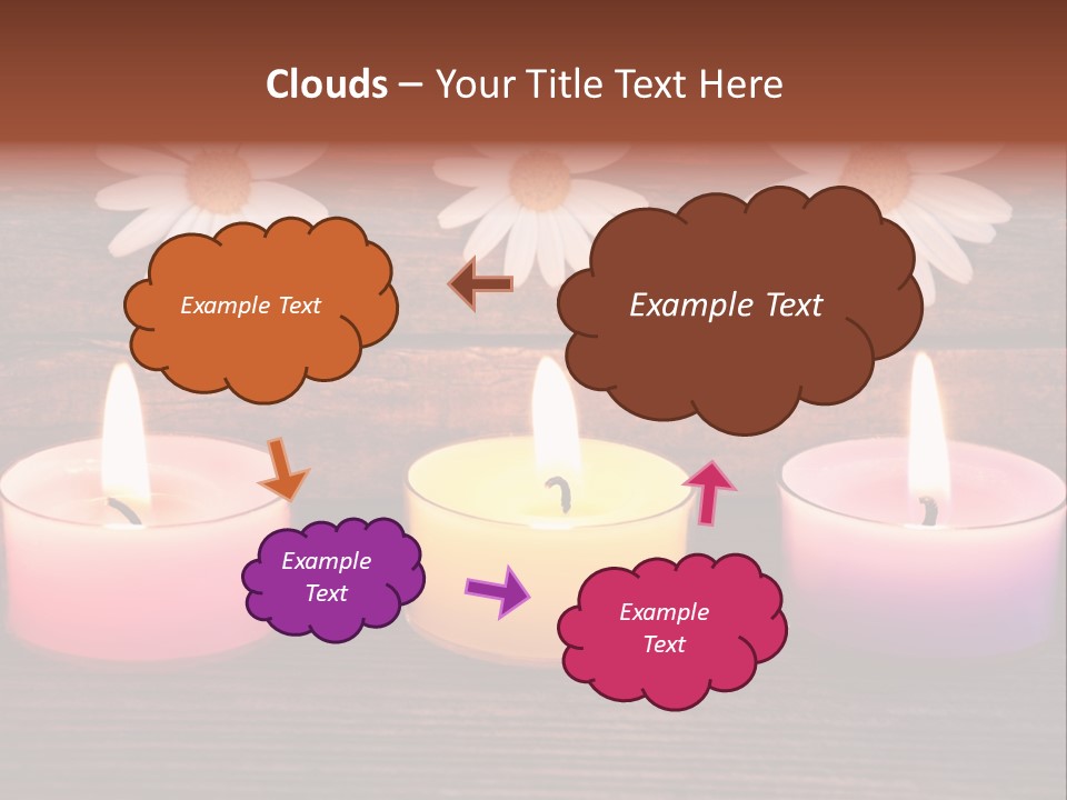 Twister Sky Black PowerPoint Template