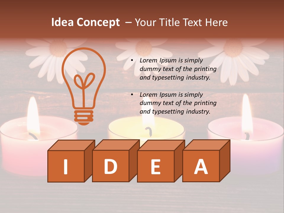 Twister Sky Black PowerPoint Template