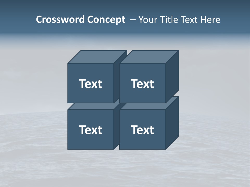A Tornado Is Coming Out Of The Ocean PowerPoint Template