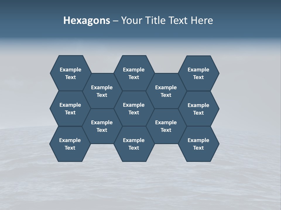 A Tornado Is Coming Out Of The Ocean PowerPoint Template