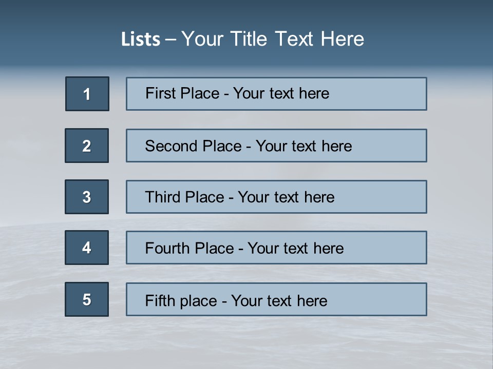 A Tornado Is Coming Out Of The Ocean PowerPoint Template