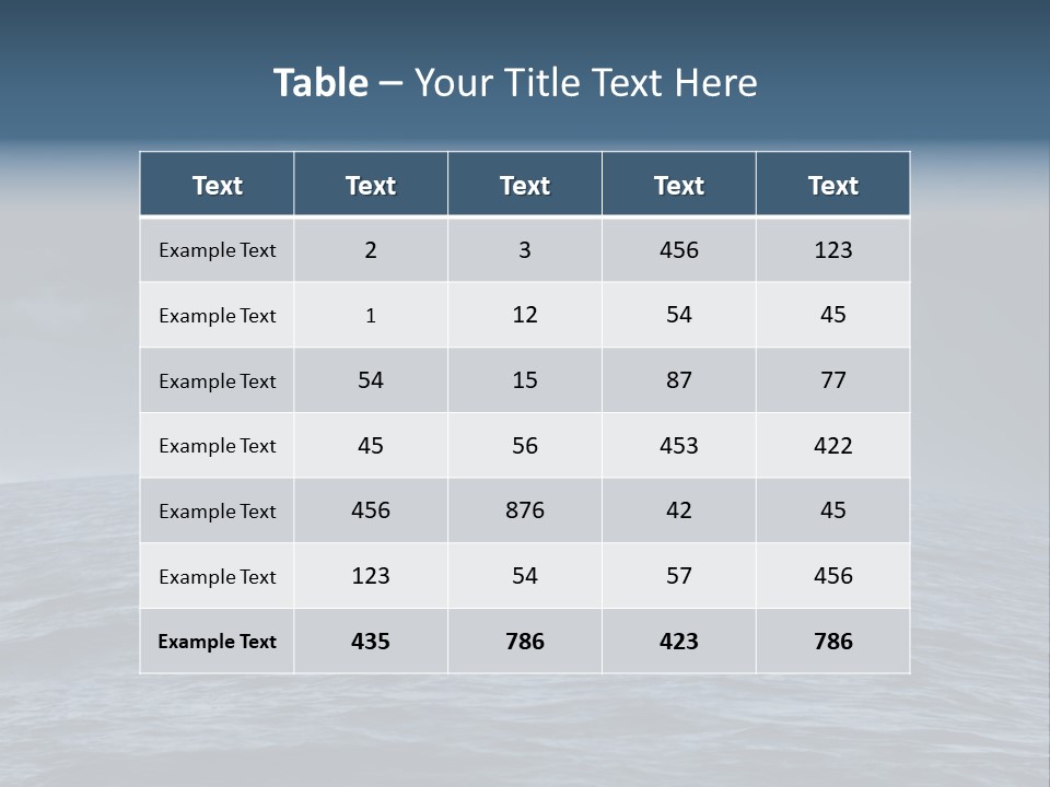 A Tornado Is Coming Out Of The Ocean PowerPoint Template