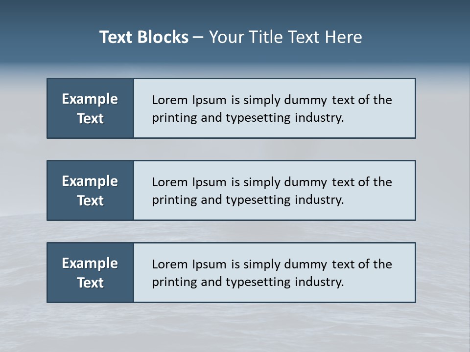 A Tornado Is Coming Out Of The Ocean PowerPoint Template