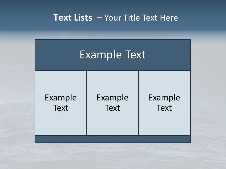 A Tornado Is Coming Out Of The Ocean PowerPoint Template