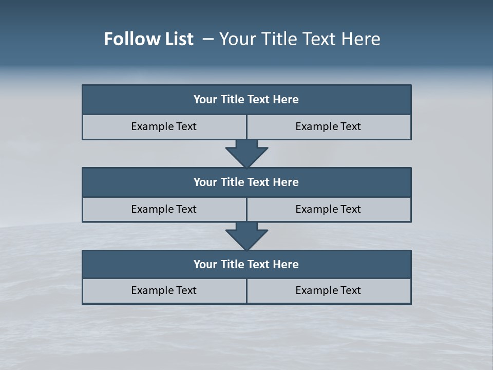 A Tornado Is Coming Out Of The Ocean PowerPoint Template
