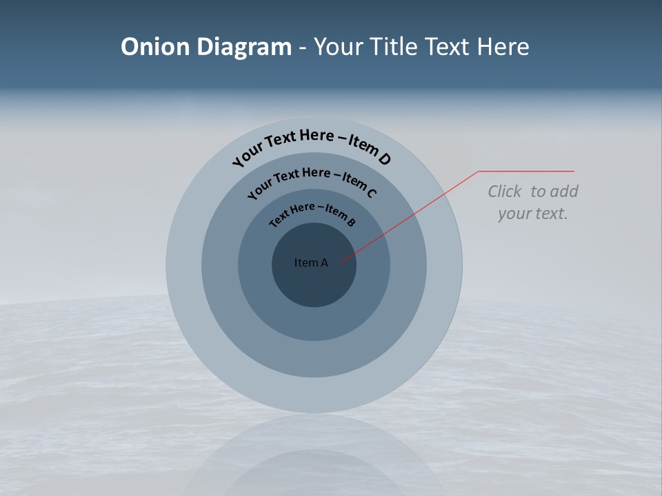 A Tornado Is Coming Out Of The Ocean PowerPoint Template