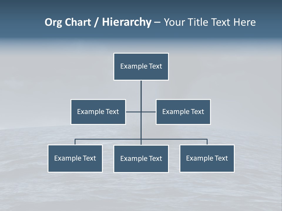 A Tornado Is Coming Out Of The Ocean PowerPoint Template