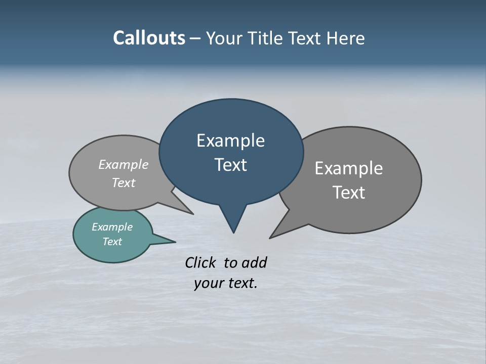 A Tornado Is Coming Out Of The Ocean PowerPoint Template