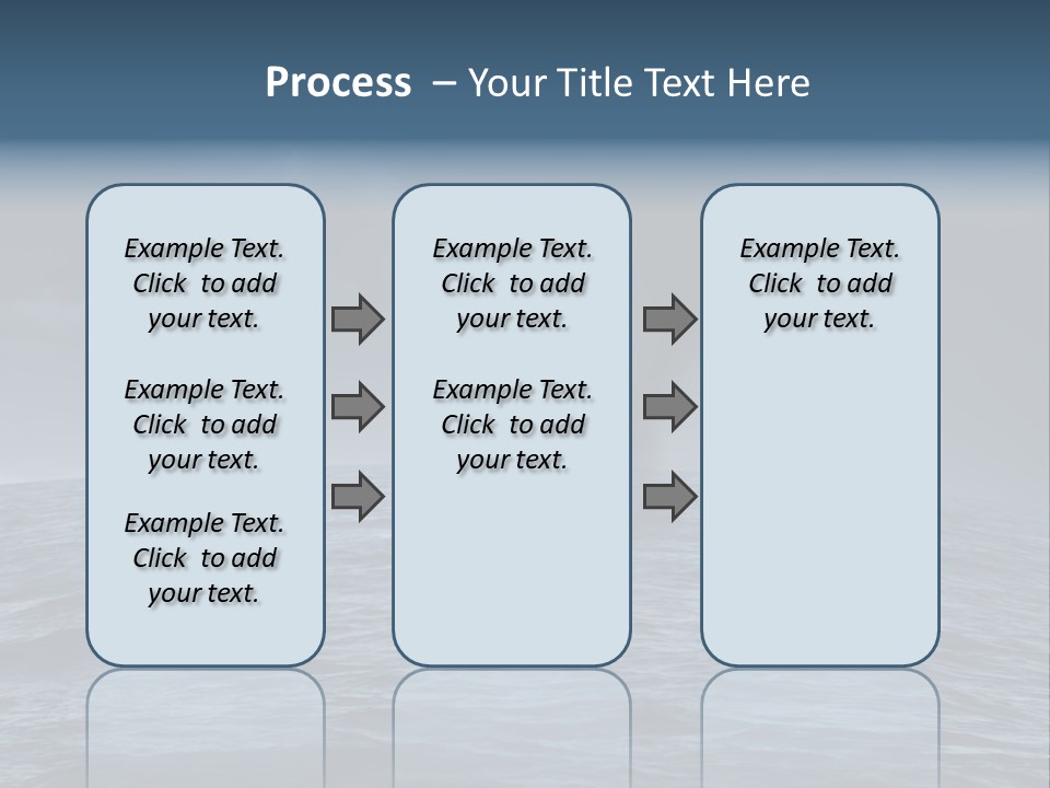 A Tornado Is Coming Out Of The Ocean PowerPoint Template