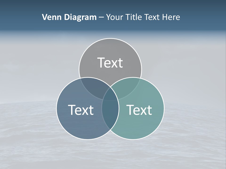 A Tornado Is Coming Out Of The Ocean PowerPoint Template