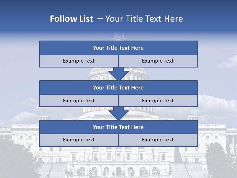 Tourism Congress Congressional PowerPoint Template