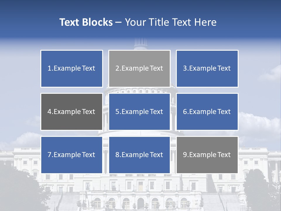 Tourism Congress Congressional PowerPoint Template