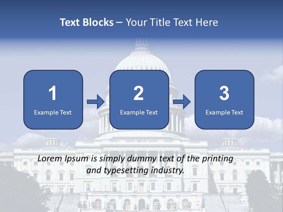 Tourism Congress Congressional PowerPoint Template