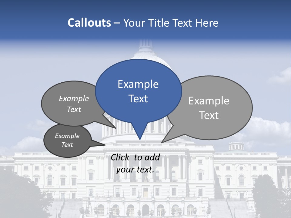 Tourism Congress Congressional PowerPoint Template