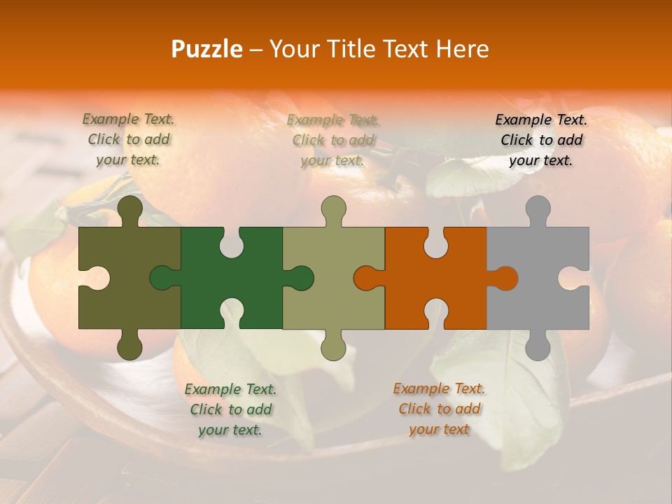 Fresh Green Leaf Nutrition PowerPoint Template