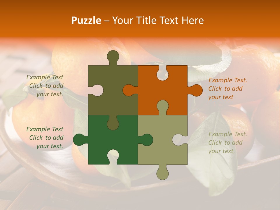 Fresh Green Leaf Nutrition PowerPoint Template