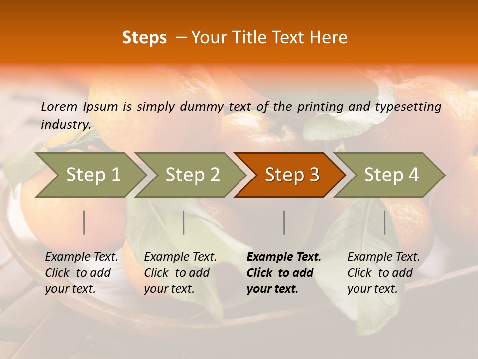 Fresh Green Leaf Nutrition PowerPoint Template