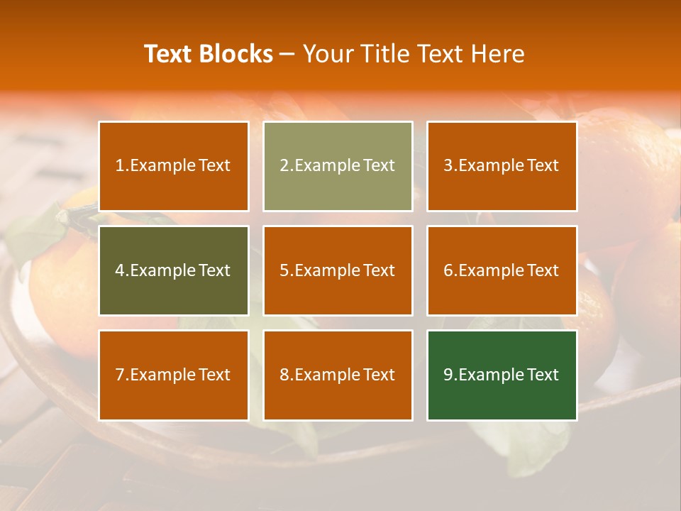 Fresh Green Leaf Nutrition PowerPoint Template