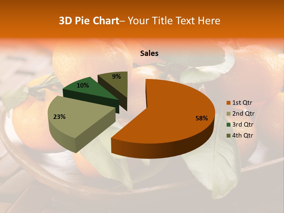 Fresh Green Leaf Nutrition PowerPoint Template