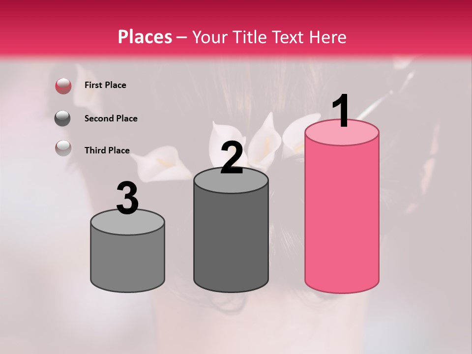 Updo Head Formal PowerPoint Template