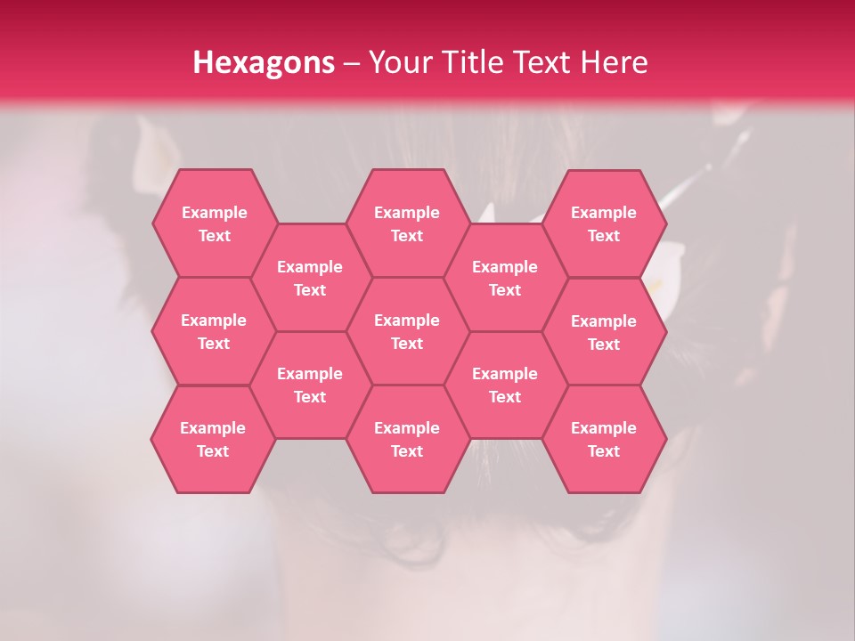 Updo Head Formal PowerPoint Template