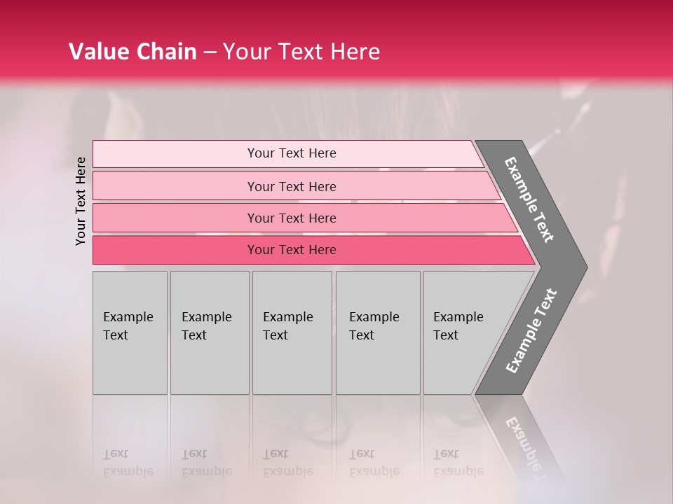 Updo Head Formal PowerPoint Template