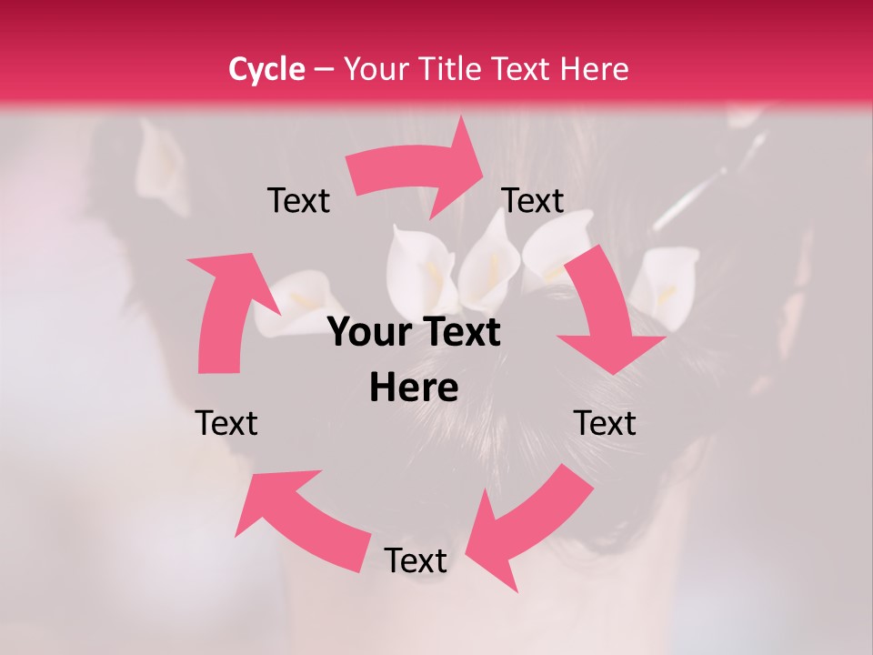 Updo Head Formal PowerPoint Template