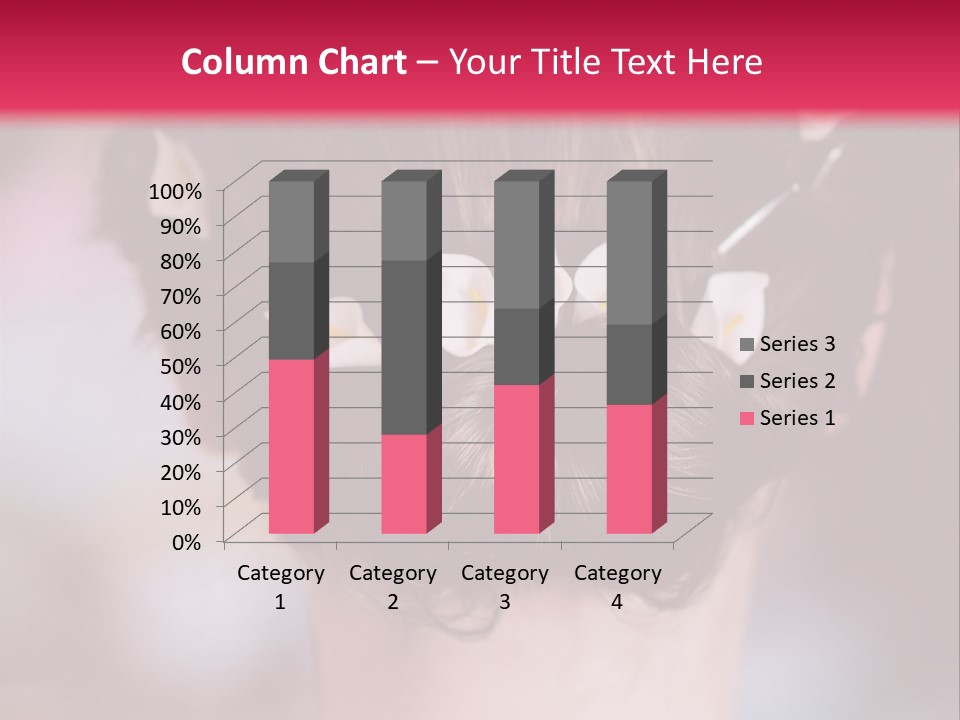 Updo Head Formal PowerPoint Template
