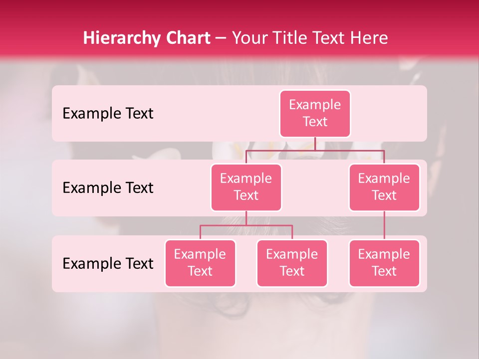 Updo Head Formal PowerPoint Template