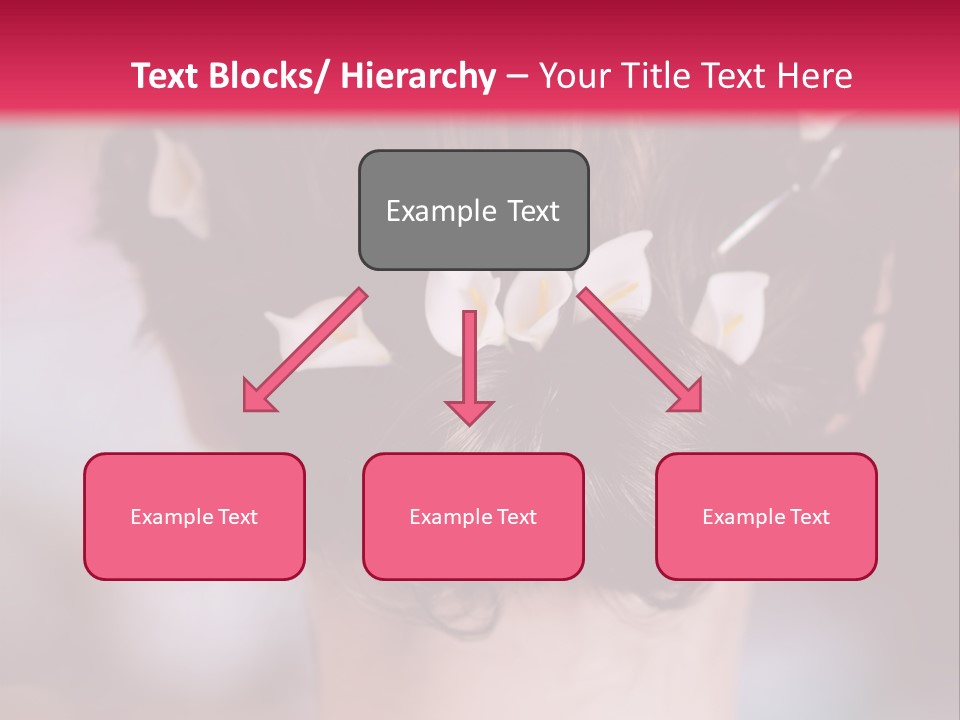 Updo Head Formal PowerPoint Template