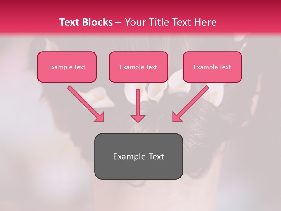 Updo Head Formal PowerPoint Template
