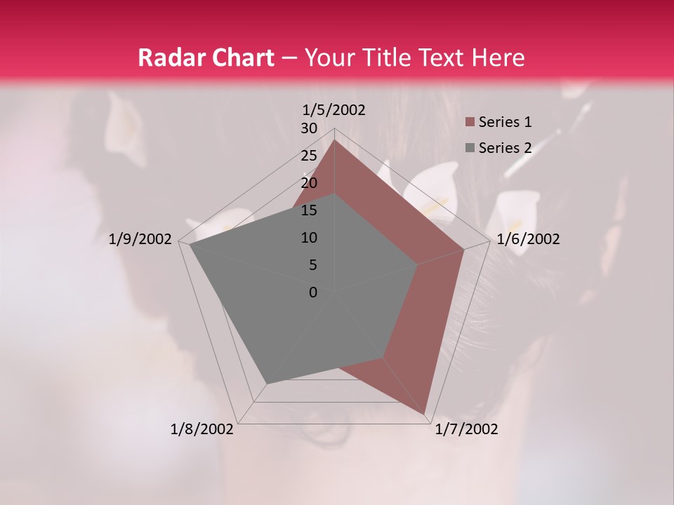 Updo Head Formal PowerPoint Template