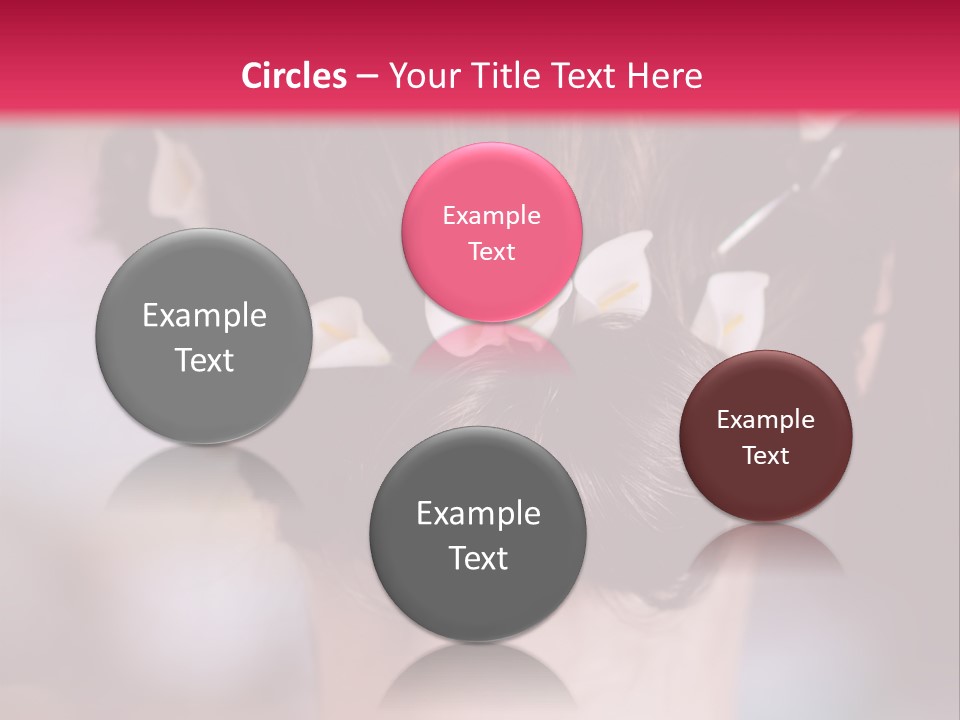 Updo Head Formal PowerPoint Template