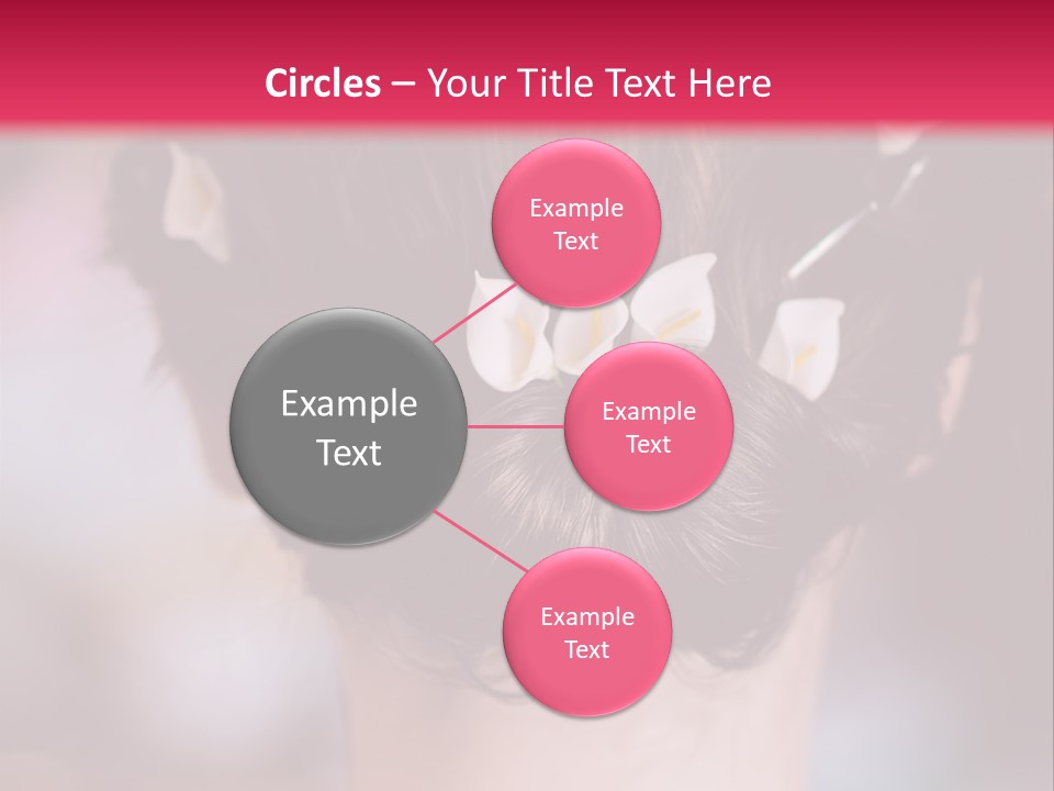 Updo Head Formal PowerPoint Template