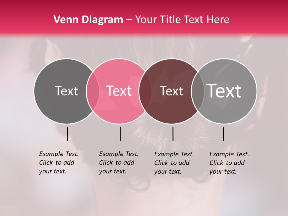 Updo Head Formal PowerPoint Template