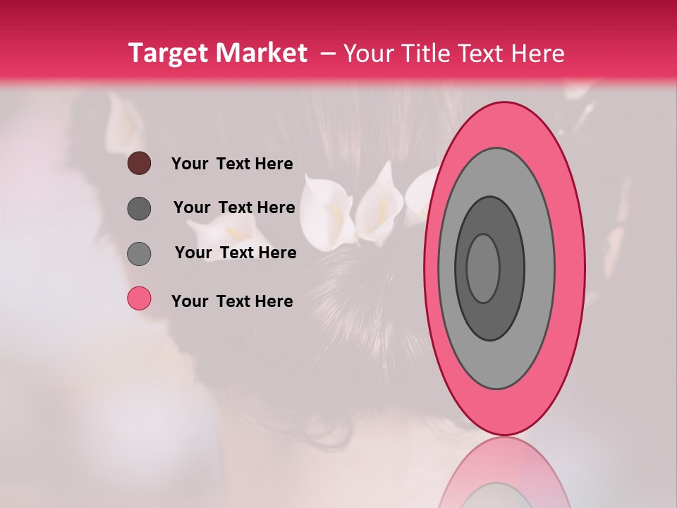 Updo Head Formal PowerPoint Template