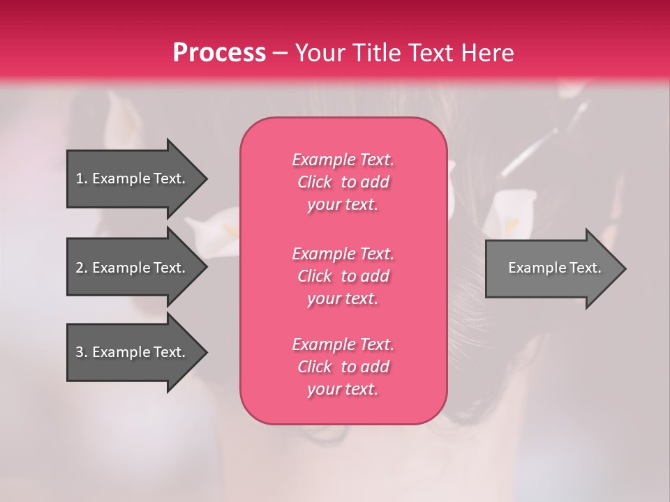 Updo Head Formal PowerPoint Template