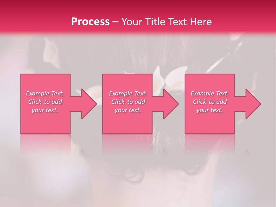 Updo Head Formal PowerPoint Template