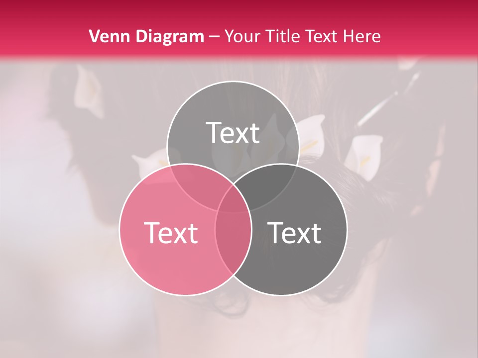 Updo Head Formal PowerPoint Template