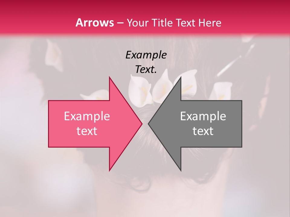 Updo Head Formal PowerPoint Template