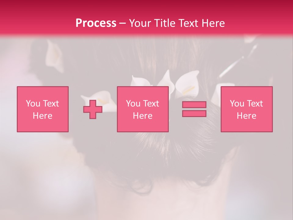 Updo Head Formal PowerPoint Template