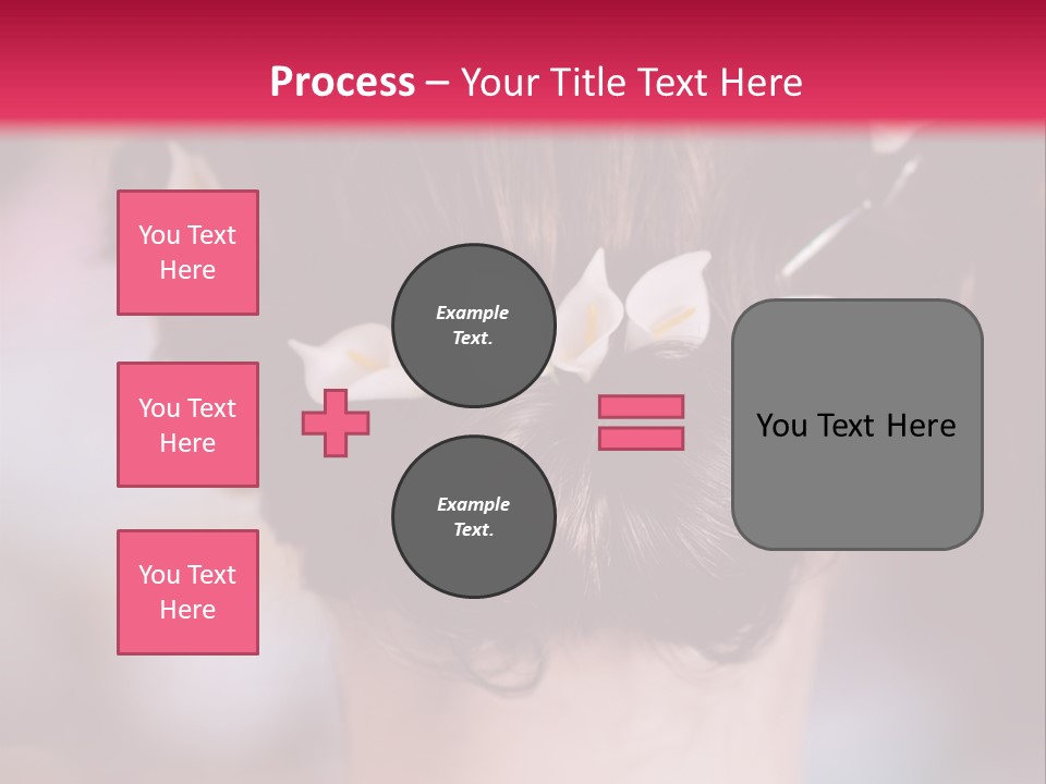 Updo Head Formal PowerPoint Template