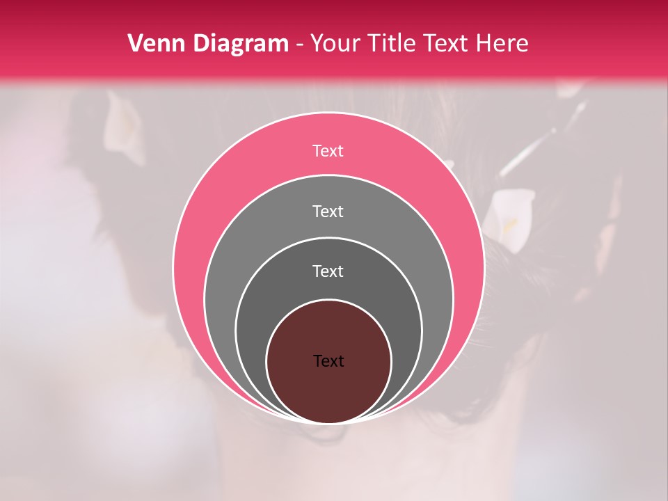 Updo Head Formal PowerPoint Template