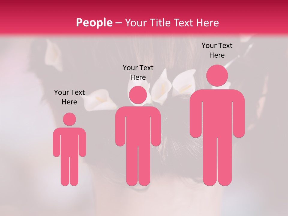 Updo Head Formal PowerPoint Template